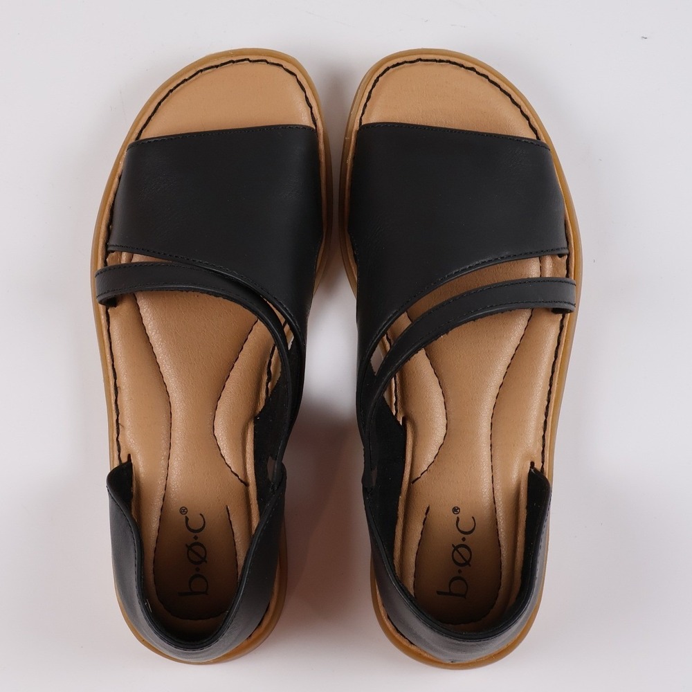 b.o.c. Sandals Melly Black Solid 6 NEW